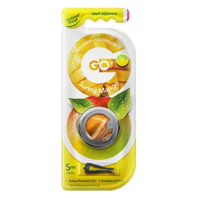 Natural Fresh Vůně do auta Go Gel Sunny Mango 5 ml