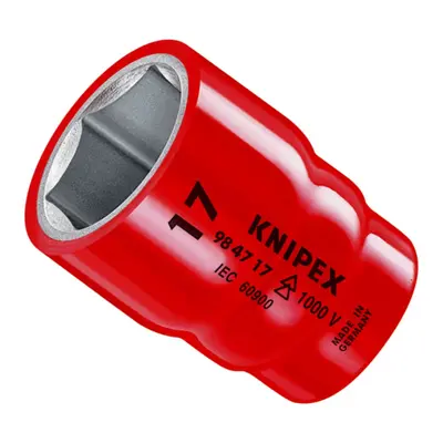 Hlavice nástrčná, 1/2", šestihran, izolovaná, 1000V, různé velikosti - KNIPEX Velikost: 24 mm