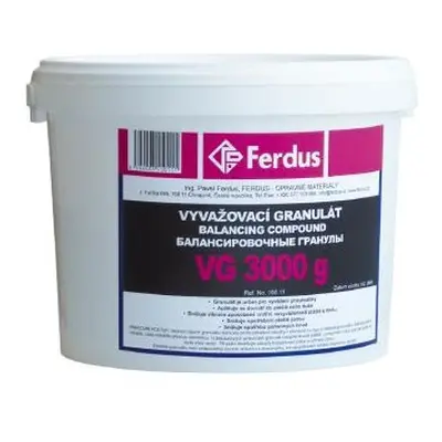 Vyvažovací granulát (prášek) VG (3000, 5000 g) - Ferdus Hmotnost: 5000