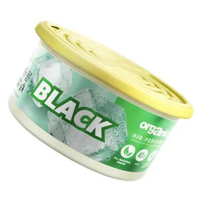 Natural Fresh Vůně do auta Organic plechovka s víčkem Black 42 g