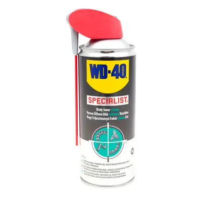 WD-40 Specialist - bílá lithiová vazelína ve spreji, 400 ml