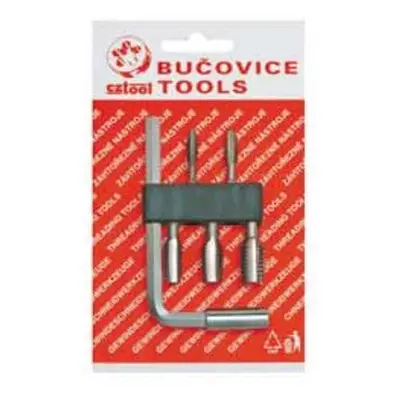 Závitové bity M4 - M10 HSS se zástrčným klíčem 1/4", sada 6 ks - Bučovice Tools