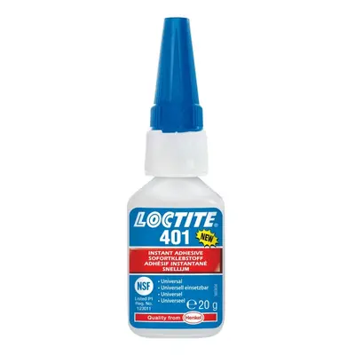 Vteřinové lepidlo, extra silné, pro opravy karoserií, 20 g - Loctite 401