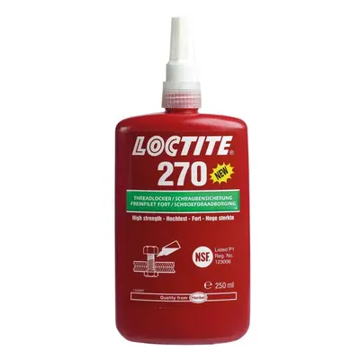 Lepidlo do závitů, vysokopevnostní, 250 ml - Loctite 270