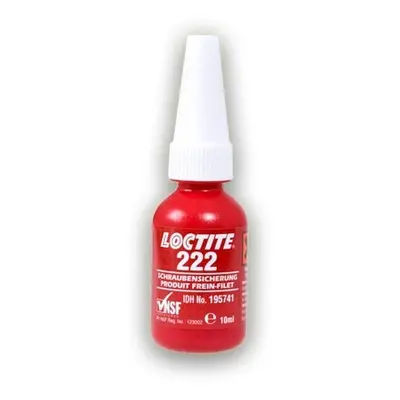 Lepidlo do závitů, nízkopevnostní, 10 ml - Loctite 222