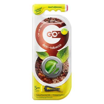 Natural Fresh Vůně do auta Go Gel Antitobacco 5 ml