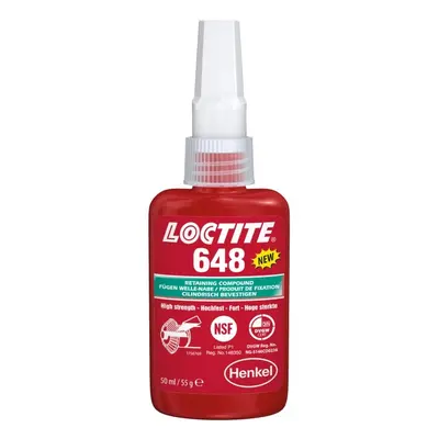 Lepidlo pro upevňování lícových válcových součástí, 50 ml - Loctite 638