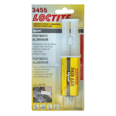 Epoxidové lepidlo - tekutý kov, hliník, 24 ml - Loctite 3455