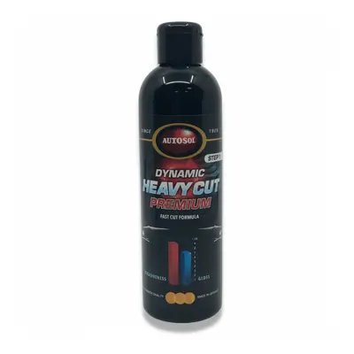 Dynamic Heavy Cut Premium hrubá pasta na lak, leštící pasta, láhev 250 ml - AUTOSOL