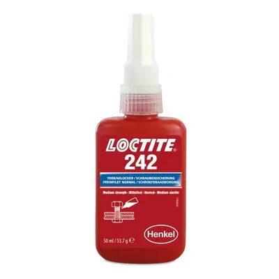 Lepidlo do závitů, středněpevnostní, 50 ml - Loctite 242