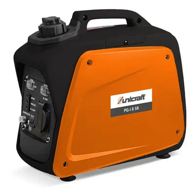 Unicraft® Invertorová benzínová elektrocentrála 800 W, 1 zásuvka 230 V - UNICRAFT PG-I 8 SR