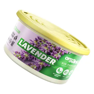 Natural Fresh Vůně do auta Organic plechovka s víčkem Lavender 42 g