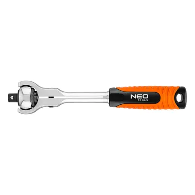 Ráčna 1/2", otočná, s přepínací páčkou, 250 mm, 72 zubů - NEO tools