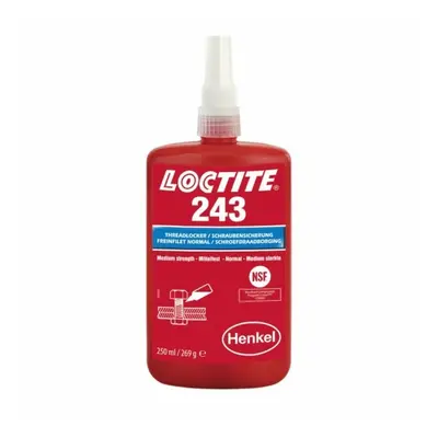 Lepidlo do závitů, středněpevnostní, 250 ml - Loctite 243