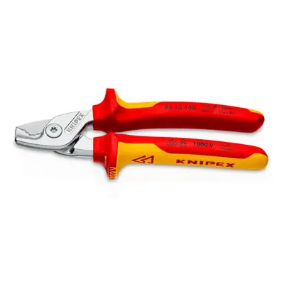 Nůžky na kabely, elektrikářské VDE 1000V, StepCut pro vodiče do 5x4 mm2 - Knipex 95 16 160