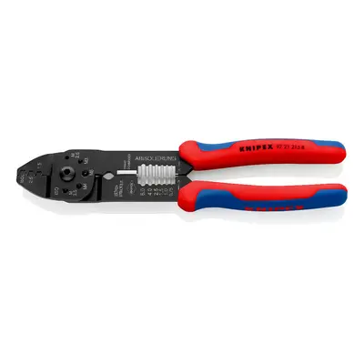 Kleště elektrikářské, krimpovací (lisovací), multifunkční 230 mm - KNIPEX 97 21 215 B