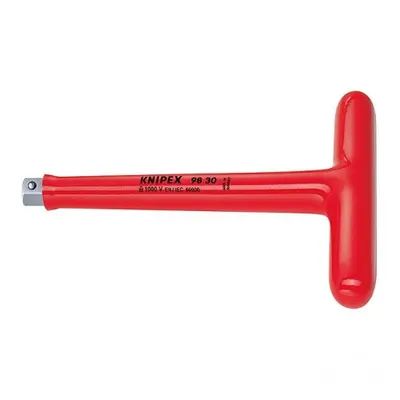 T-klíč s vnějším čtyřhranen 3/8", izolovaný 1000V, délka 165 mm - KNIPEX 98 30