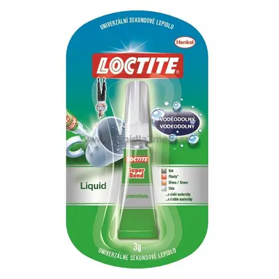 Vteřinové lepidlo, tekuté, univerzální, voděodolné 3 g - Loctite Super Bond Precision