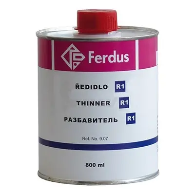 Ředidlo do vulkanizačních roztoků FERDUS R 800 ml