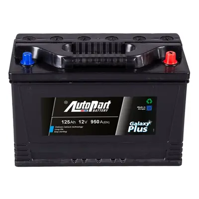 AUTOPART Autobaterie Galaxy Plus Agro 125 Ah 12V, 350x175x230 mm