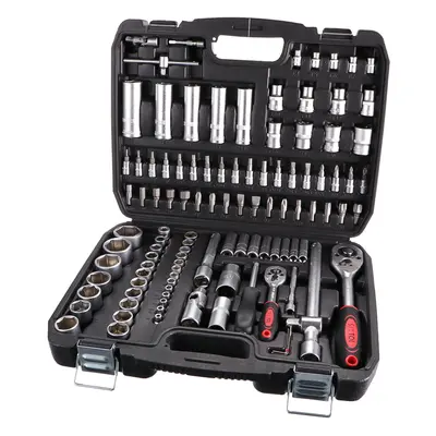 Gola sada 1/2" a 1/4", 6hranné hlavice, 4-32 mm, 108 ks TOOL SET- SIXTOL