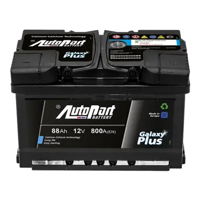 AUTOPART Autobaterie Galaxy Plus 88 Ah 12V, 278x175x190 mm