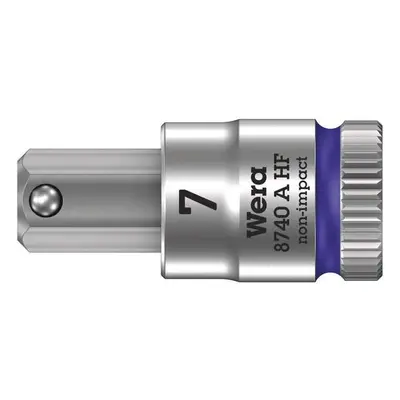 Wera 003341 Zástrčná bitová hlavice Zyklop 1/4" 6hran 7 mm typ 8740 A HF s přidržovací fun