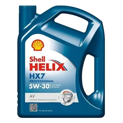 Motorový olej Shell Helix HX7 Professional AV 5W-30 5L