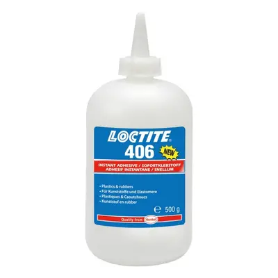 Vteřinové lepidlo, superrychlé, univerzální, 500 g - Loctite 406