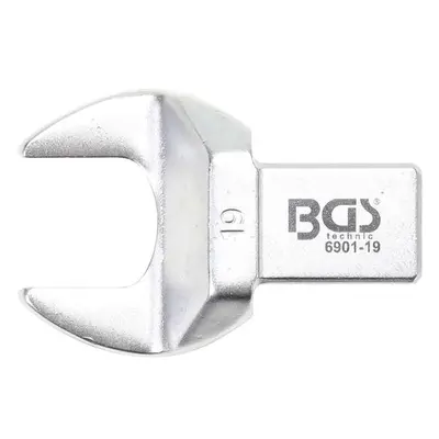 BGS Technic BGS 6901-19 Nástrčný plochý (otevřený) klíč 19 mm s upnutím 14x18 mm