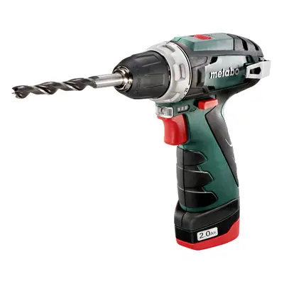 Aku šroubovák, vrtačka PowerMaxx BS Basic, 2 x 2,0 Ah - METABO 600080500