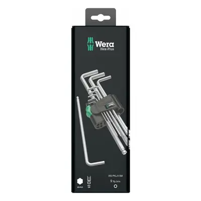 Wera 073391 950/9 Hex-Plus 1 SB Sada zástrčných klíčů, metrická, chromovaná