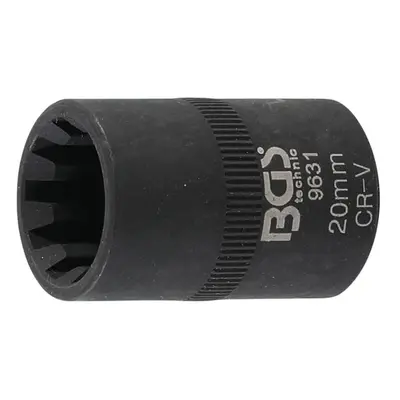 BGS Technic BGS 9631 Nástrčná hlavice 1/2" 10hranná 20 mm na brzdové třmeny kotoučových br