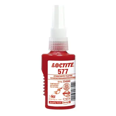 Tekuté těsnění do závitů, pro kovy a nerez, harmonika 50 ml - Loctite 577