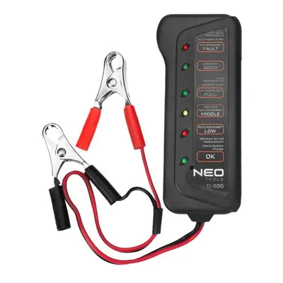 Digitální tester 12 V baterie a nabíjecích systémů - NEO tools 11-986