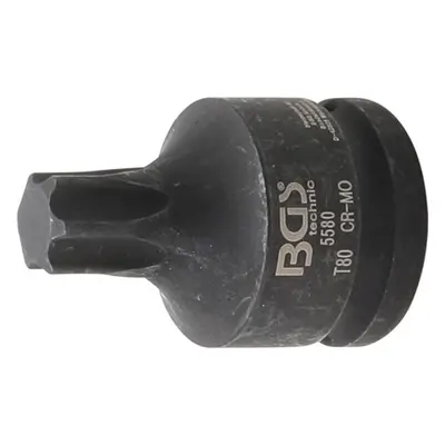 BGS Technic BGS 5580 Zástrčná hlavice 3/4" Torx T80, tvrzená