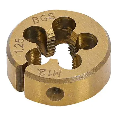 BGS Technic BGS 71039-1 Závitořezná kruhová čelist M12 x 1,25 mm TiN