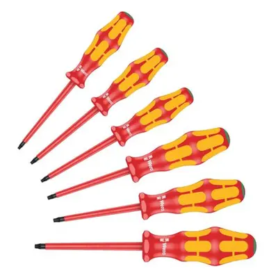 Wera 133356 Sada šroubováků Kraftform Plus, 167 i/6 TORX, 6d., 1000V