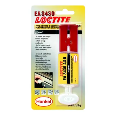 Epoxidové lepidlo, dvousložkové, univerzální, 24 ml - Loctite EA 3430