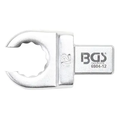 BGS Technic BGS 6904-12 Otevřený očkový klíč 12 mm, nástrčný s upínáním 9 x 12 mm