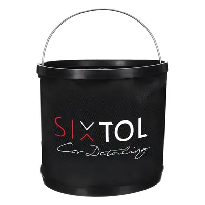 Kbelík na vodu pro mytí auta, skládací CAR DETAILING BUCKET 1, objem 9 l - SIXTOL