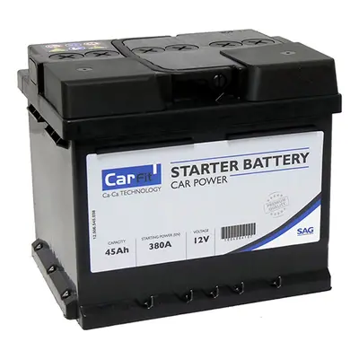 Autobaterie CARFIT 45 Ah, 380 A, 12 V, L1B, 207x175x175 mm