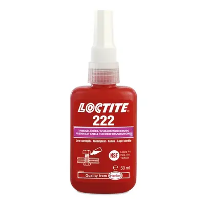 Lepidlo do závitů, nízkopevnostní, 50 ml - Loctite 222