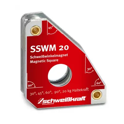 Schweißkraft® Permanentní svařovací úhlový magnet SSWM 20