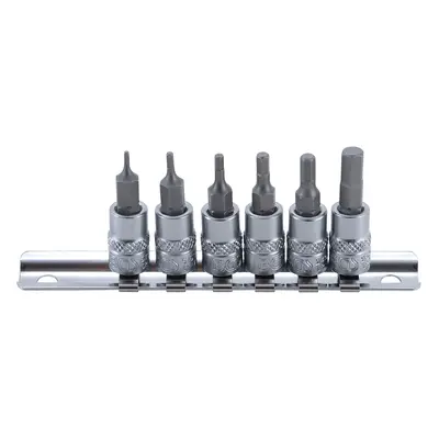 BGS technic Zástrčné hlavice 1/4" imbus, 6 kusů