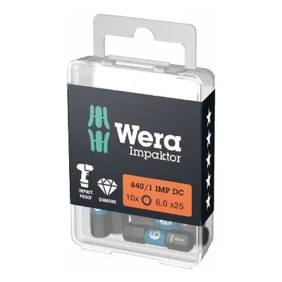 Wera 057604 Bit 1/4" inbus 4 mm 840/1 IMP DC Impaktor