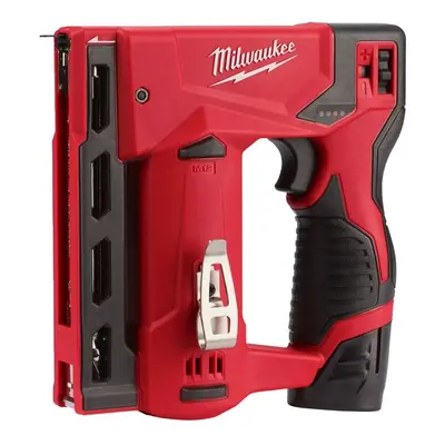 Aku sponkovačka 12V 2,0 Ah, pro spony 6-14 mm - Milwaukee M12 BST-202X