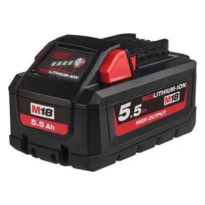 Baterie - akumulátor 18V 5.5 Ah Li-Ion, pro aku nářadí - Milwaukee M18 HB5.5 HIGH OUTPUT