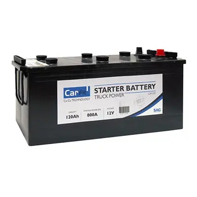 Autobaterie CARFIT 120 Ah, 800 A, 12 V, 513x189x223 mm