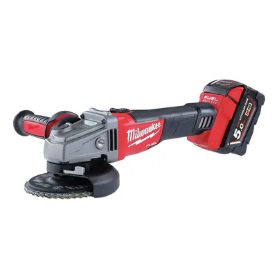 Aku úhlová bruska 125 mm 5,0 Ah - Milwaukee M18 CAG125X-502X